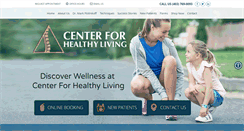 Desktop Screenshot of centerforhealthyliving.ca